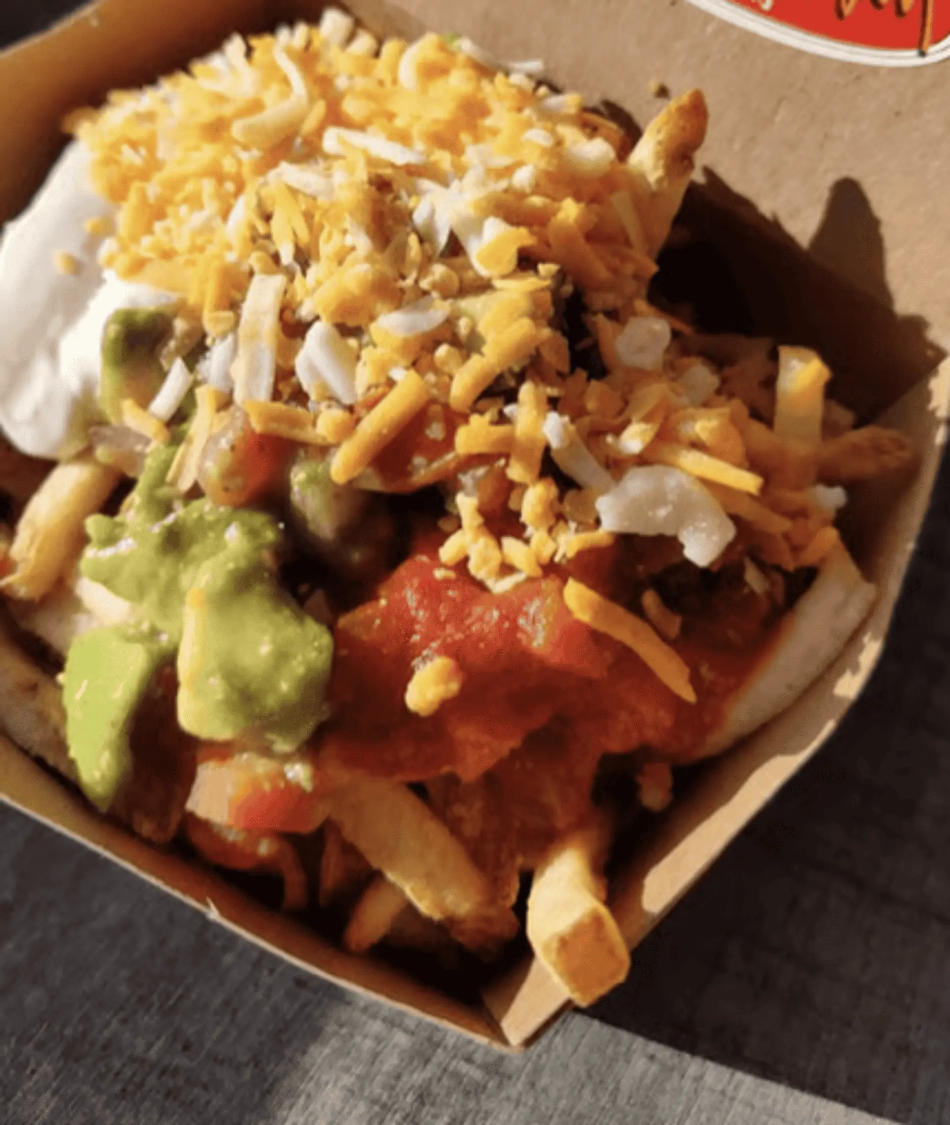 Chicken Fajita Poutine at myFries Poutinerie in Edmonton