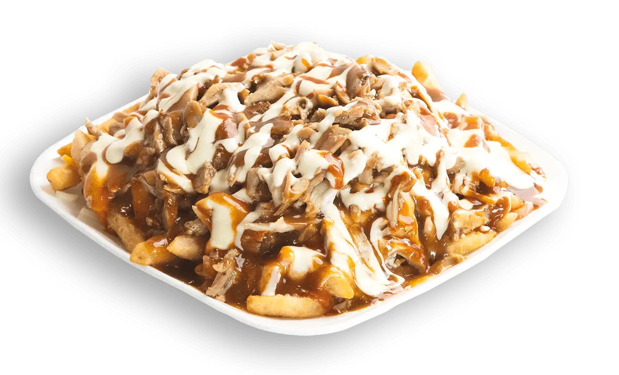 Shawarma Poutine at myFries Poutinerie in Edmonton